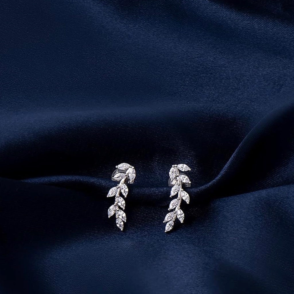 Sterling Silver Climber Earrings